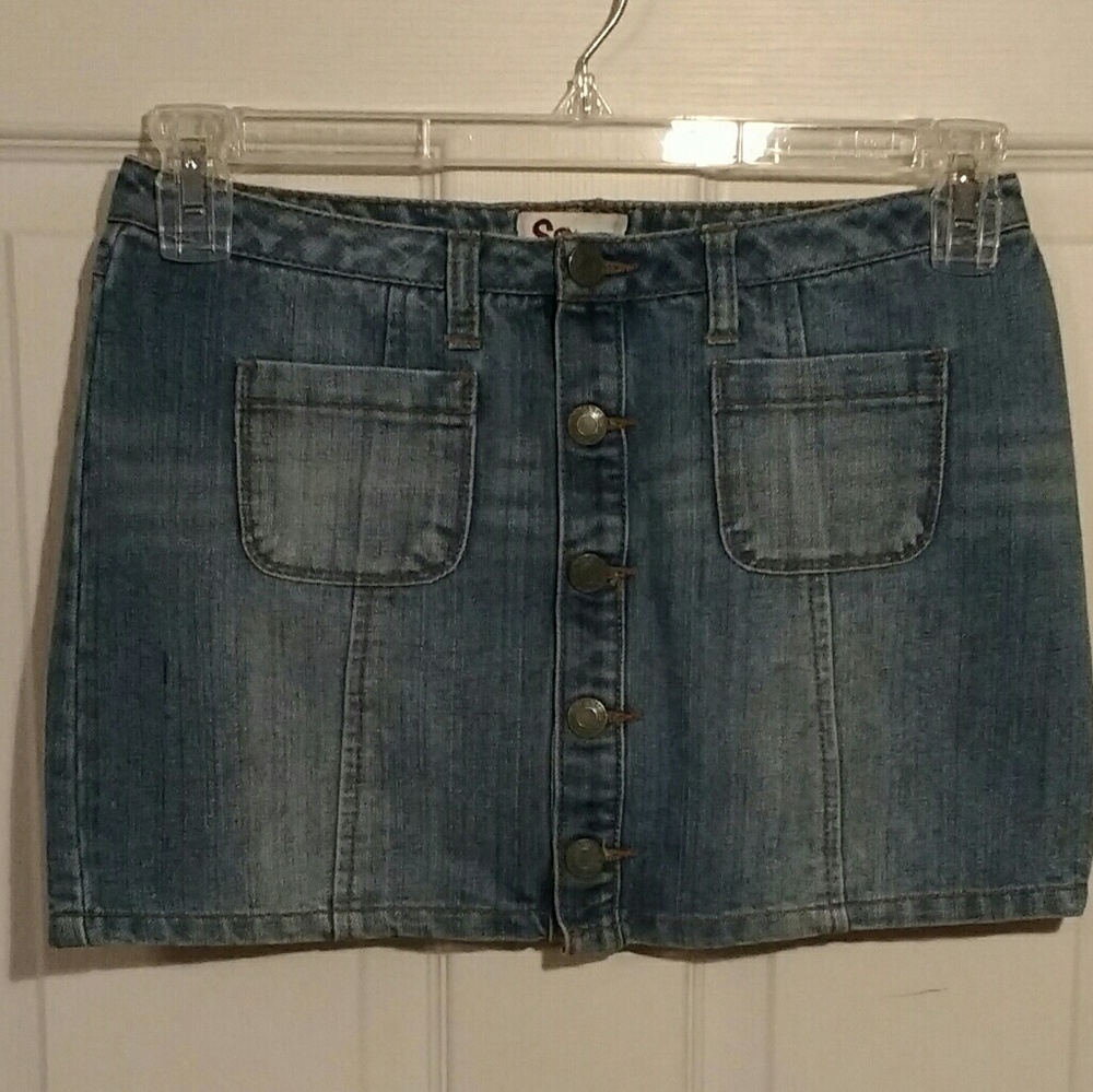 SO Jean Skirt